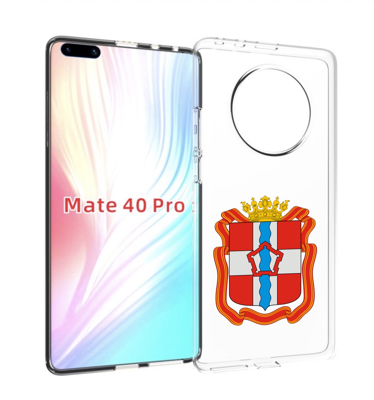 

Чехол MyPads герб-омскои-области для Huawei Mate 40 Pro (NOH-NX9), Прозрачный, Tocco