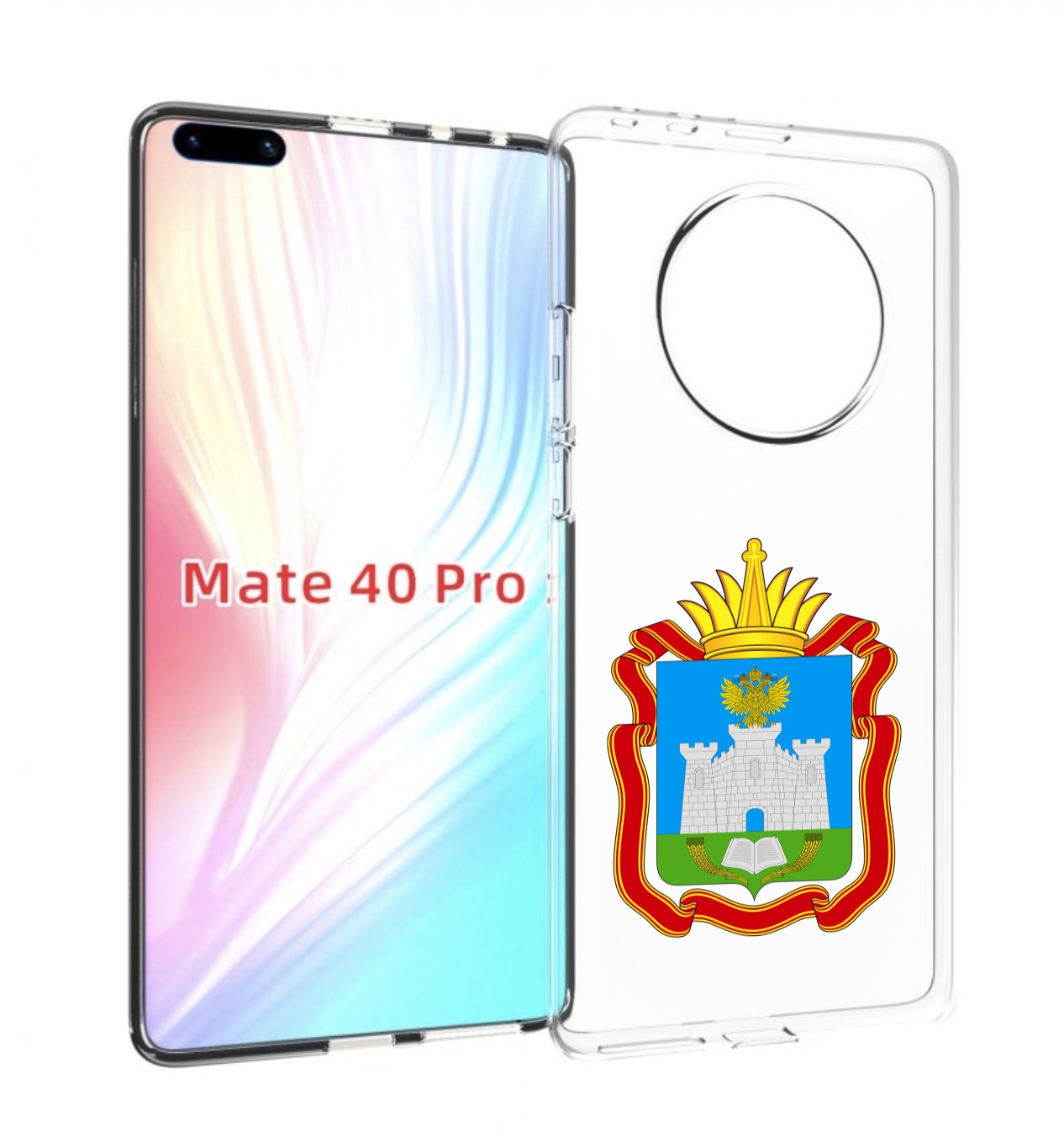 

Чехол MyPads герб-орловская-область для Huawei Mate 40 Pro (NOH-NX9), Прозрачный, Tocco