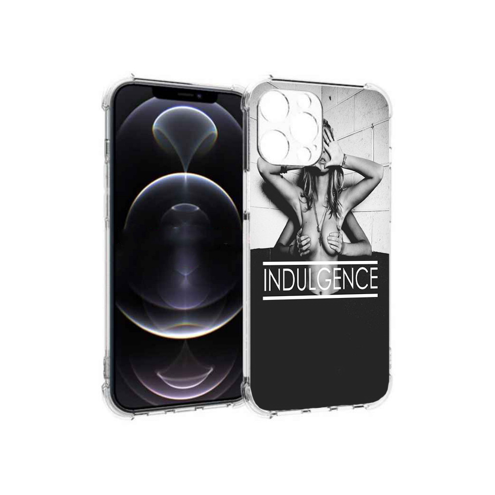 

Чехол MyPads Tocco для Apple iPhone 12 Pro Max Страсть (PT157374.616.163), Прозрачный, Tocco