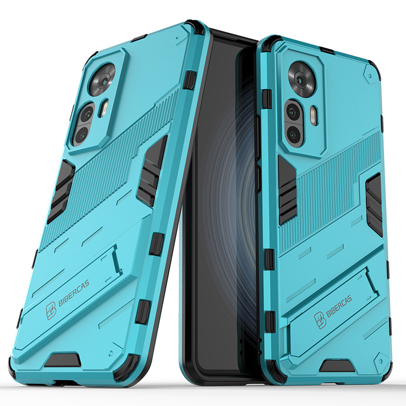 

Противоударный ударопрочный чехол MyPads Heavy для Xiaomi 12T Pro голубой, Heavy