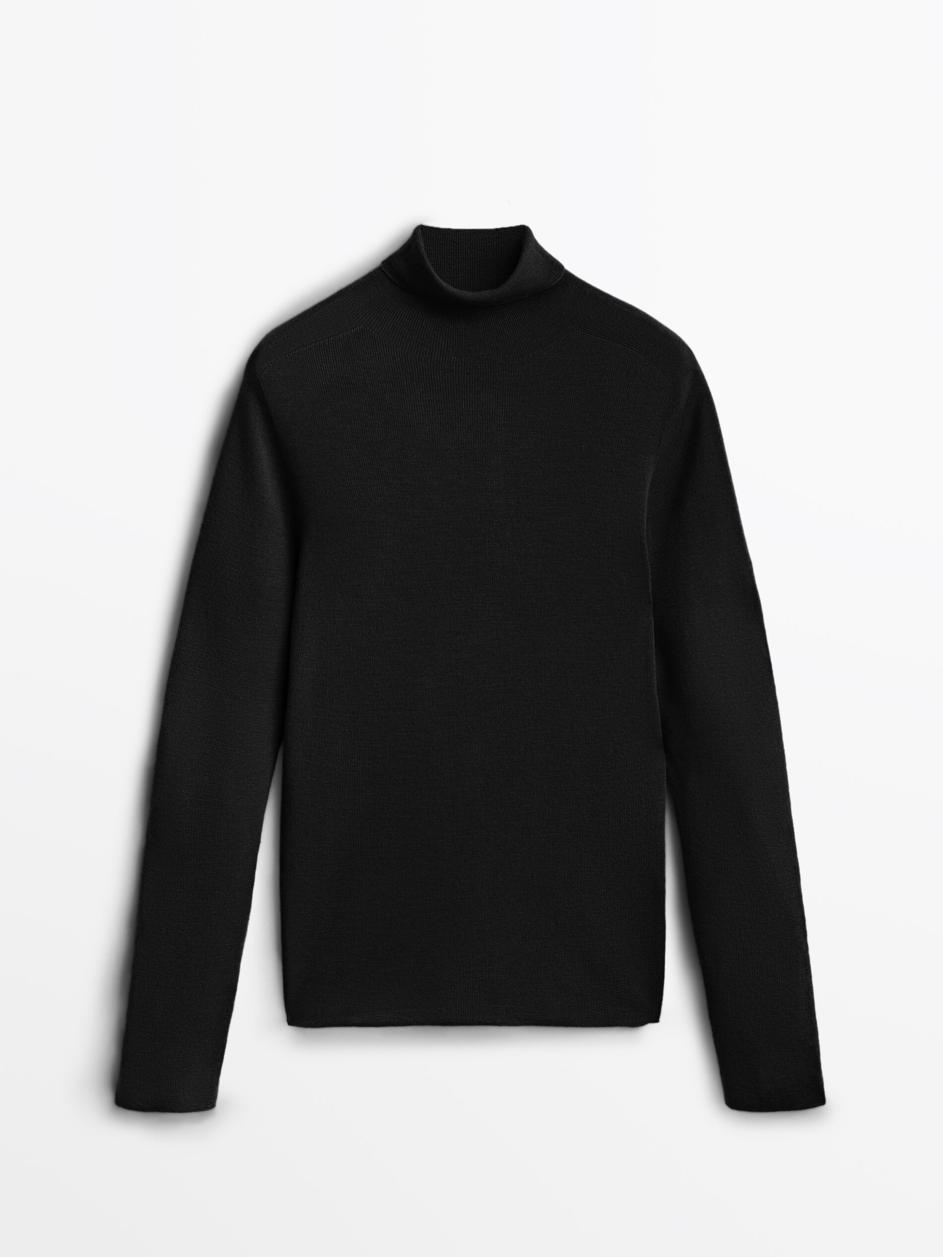 

Водолазка женская Massimo Dutti 05616617800 черная M, 05616617800
