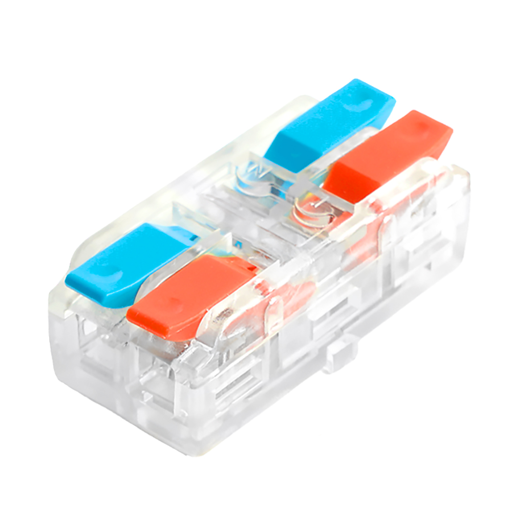 

Клемма супер-компактная проходная на 2 контакта STEKKER,LD219-421, (DIY упак 10 шт),49784, Красный;синий, LD219-422