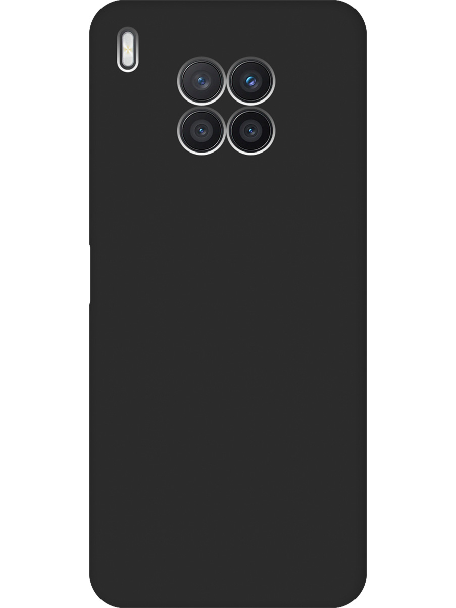 

Силиконовый чехол на Honor 50 Lite / Huawei Nova 8i матовый черный, 732493813