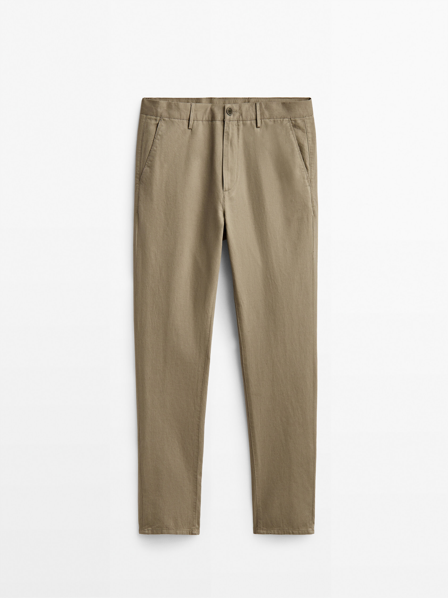 

Брюки мужские Massimo Dutti 00008008505 хаки 40, 00008008505