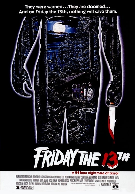 

Постер к фильму "Пятница 13-е" (Friday the 13th) Оригинальный 68,6x96,5 см