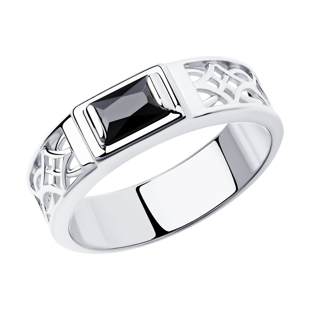 

Кольцо из серебра р. 18 Diamant 94-110-00943-1, фианит, 94-110-00943-1