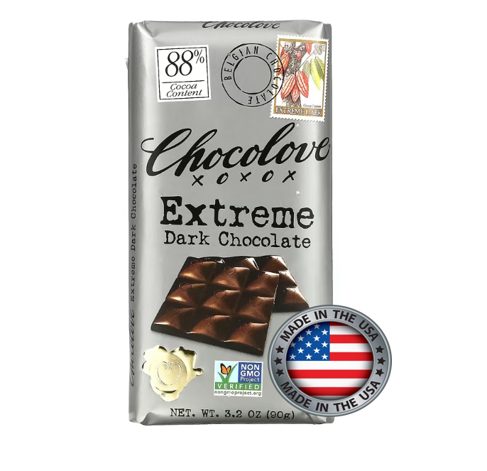 

Горький шоколад Chocolove 88% какао, 90 г