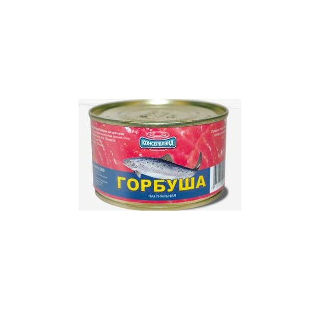 

Горбуша Консервлэнд натуральная в собственном соку 240 г