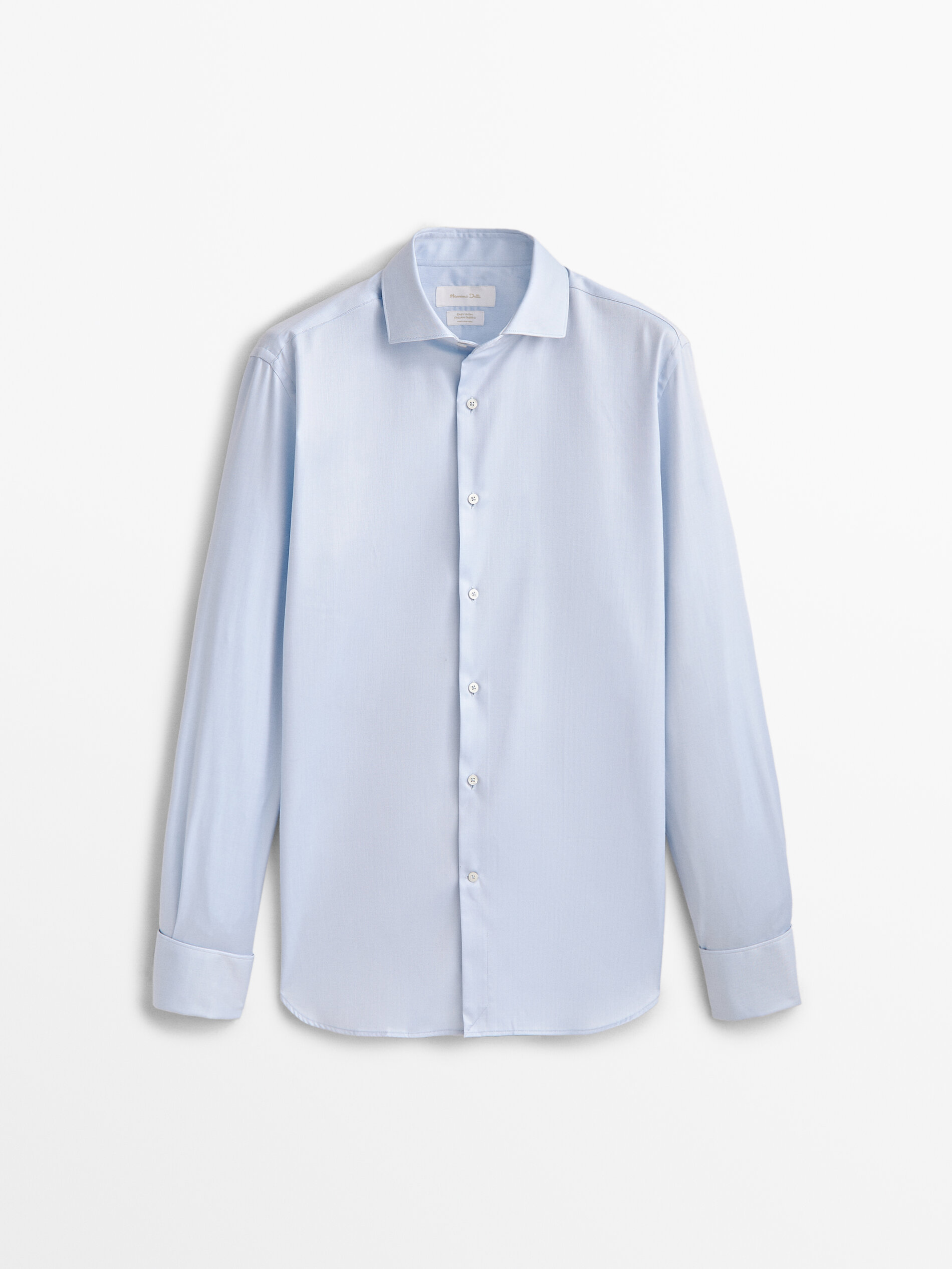 

Рубашка мужская Massimo Dutti 00188371403 голубая 41, 00188371403