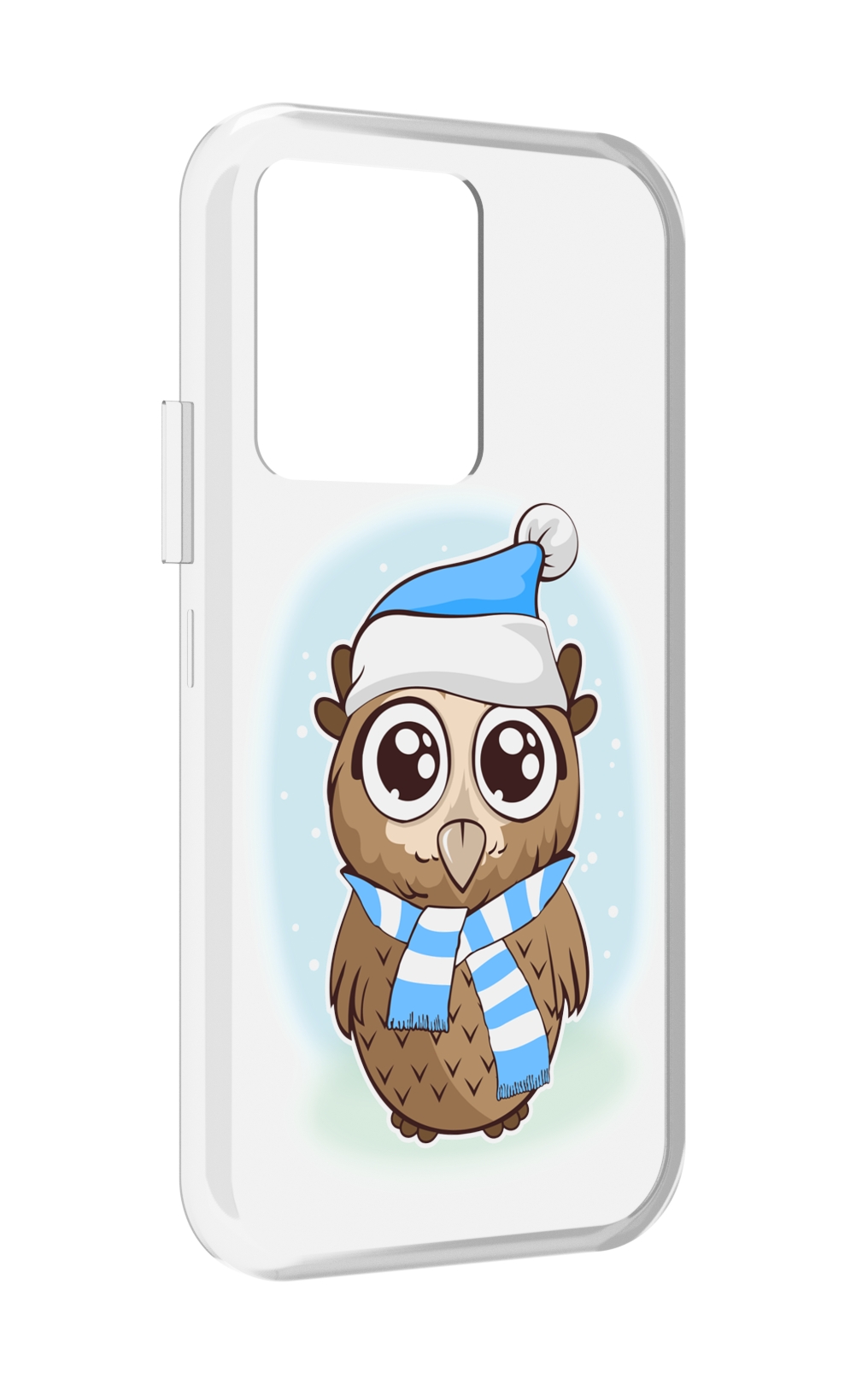 

Чехол MyPads сова-в-шарфике-и-шапке для Vivo iQOO 10, Прозрачный, Tocco