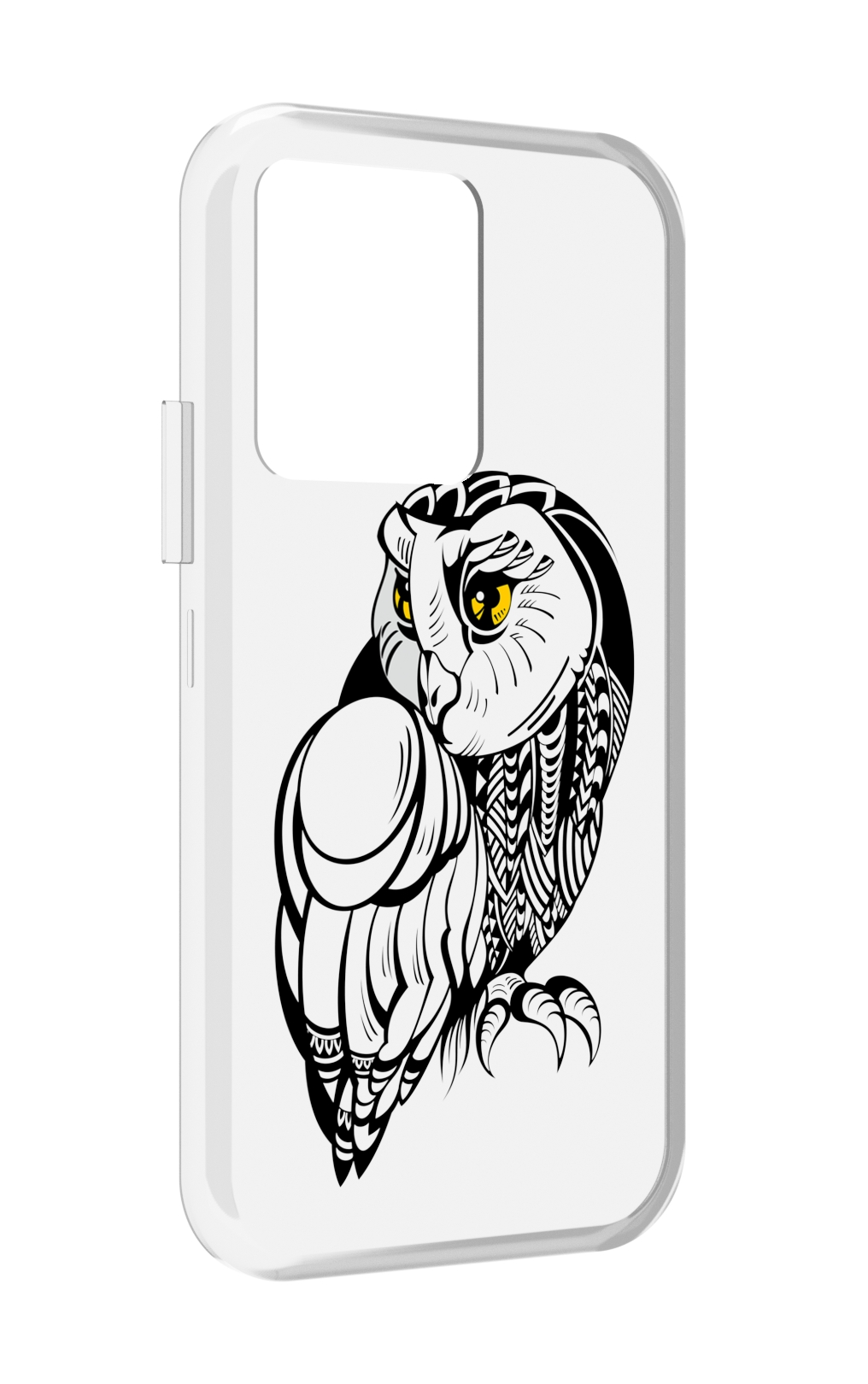 

Чехол MyPads сова-красотка для Vivo iQOO 10, Прозрачный, Tocco