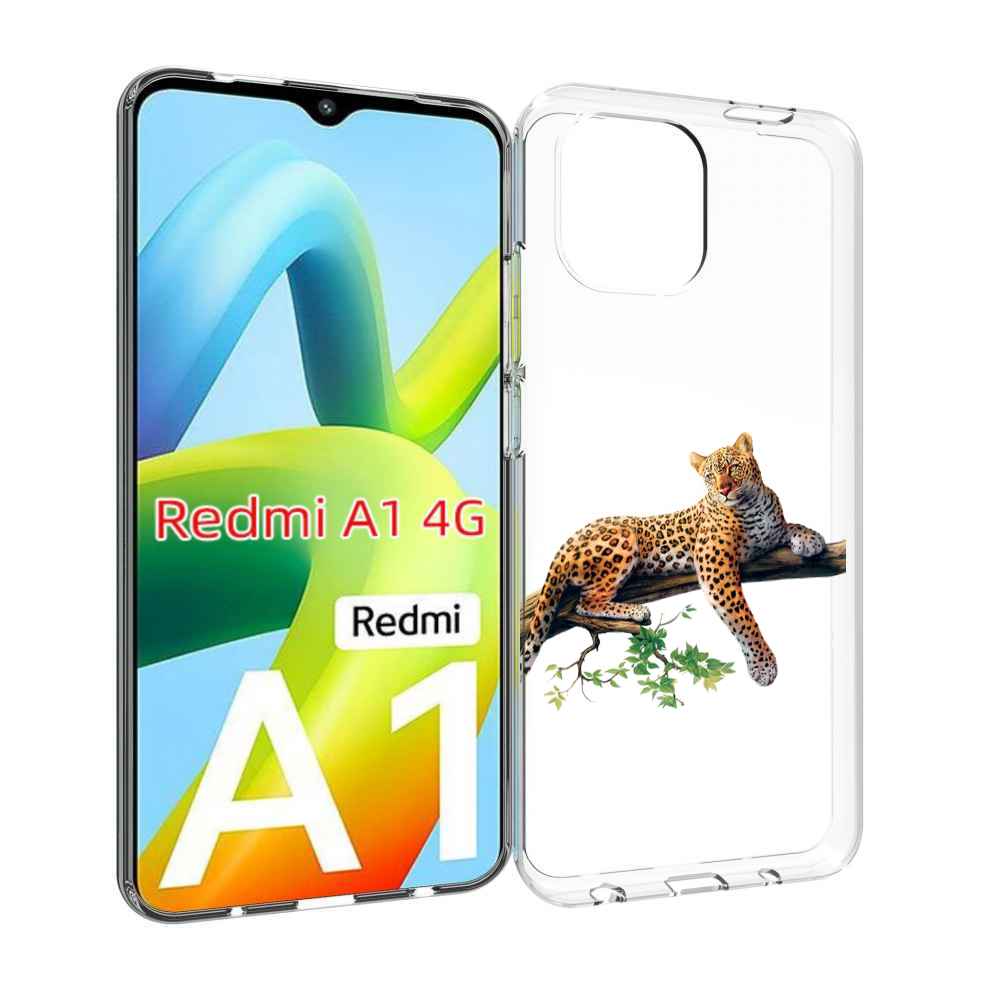 

Чехол MyPads леопард-на-дереве детский для Xiaomi Redmi A1, Прозрачный, Tocco