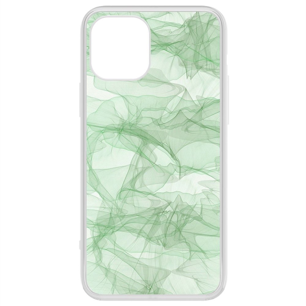 

Чехол-накладка Krutoff Clear Case Абстракт 8 для iPhone 12/12 Pro, Прозрачный