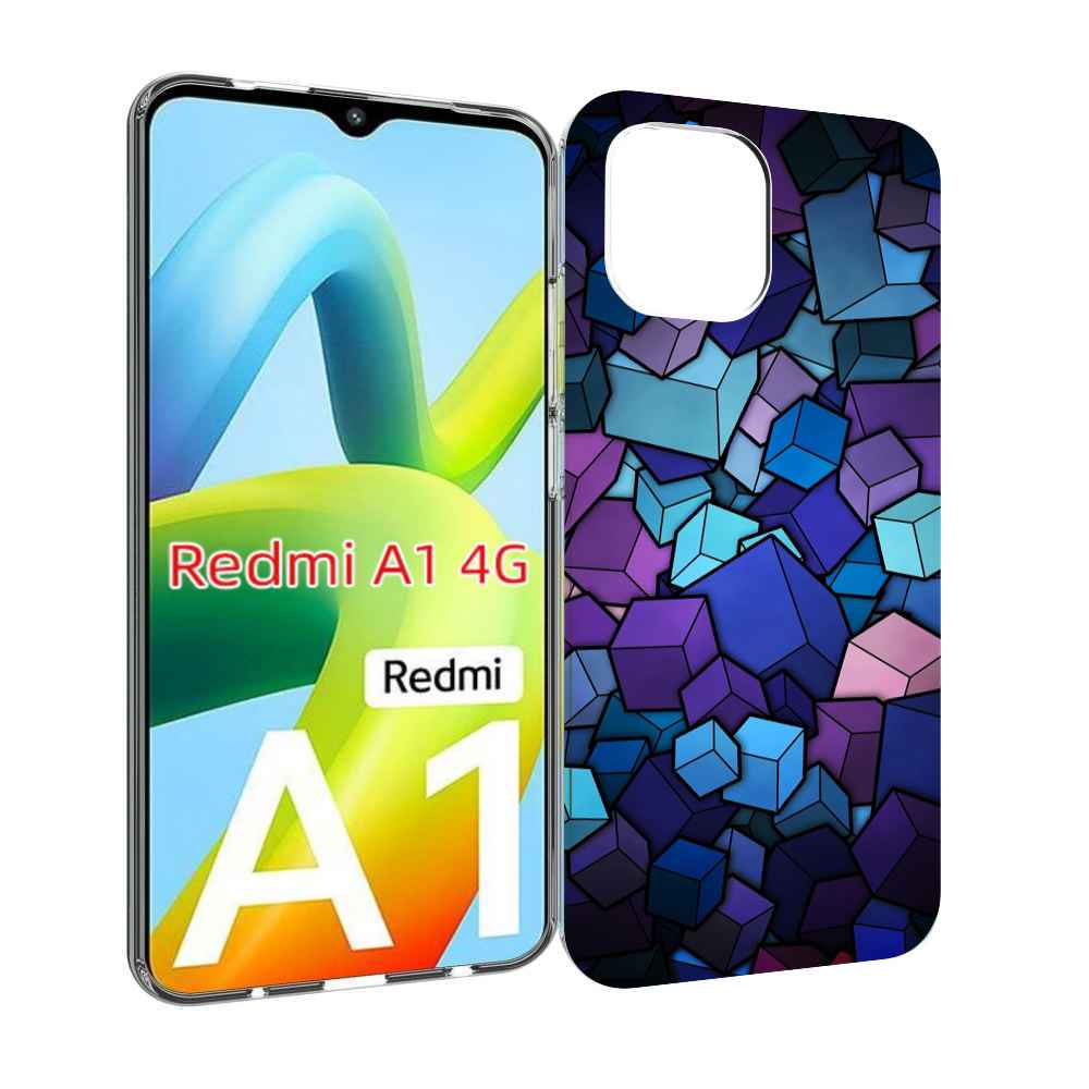 

Чехол MyPads лепестки для Xiaomi Redmi A1, Прозрачный, Tocco