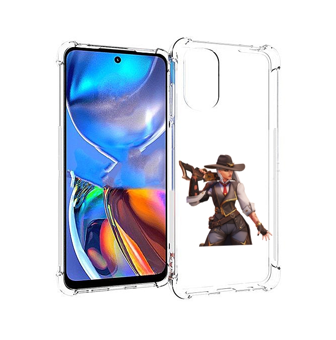 

Чехол MyPads overwatch для Motorola Moto E32, Прозрачный, Tocco