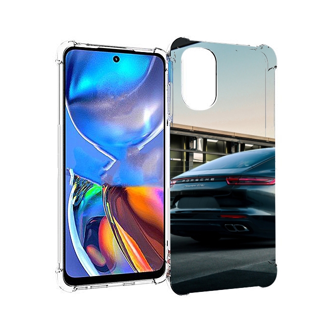 

Чехол MyPads porsche порш 4 для Motorola Moto E32, Прозрачный, Tocco