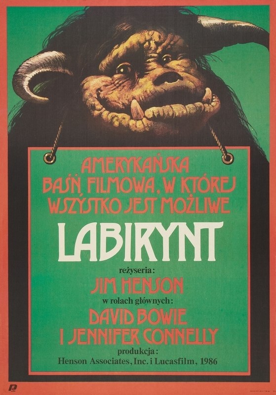 

Постер к фильму "Лабиринт" (Labyrinth) 50x70 см