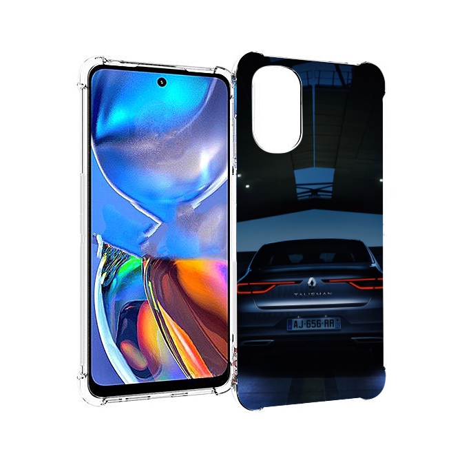 

Чехол MyPads renault рено 1 для Motorola Moto E32, Прозрачный, Tocco