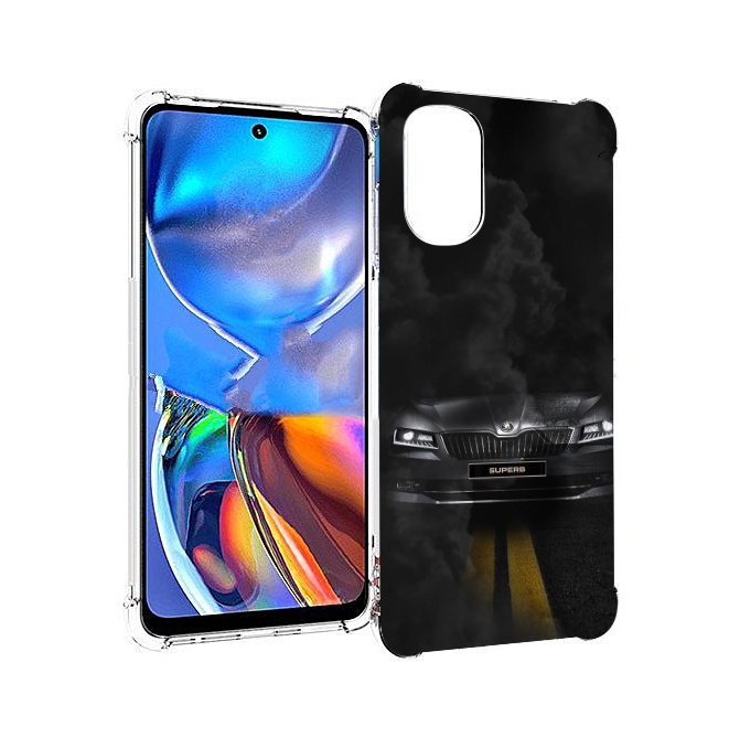 

Чехол MyPads skoda шкода 1 для Motorola Moto E32, Прозрачный, Tocco