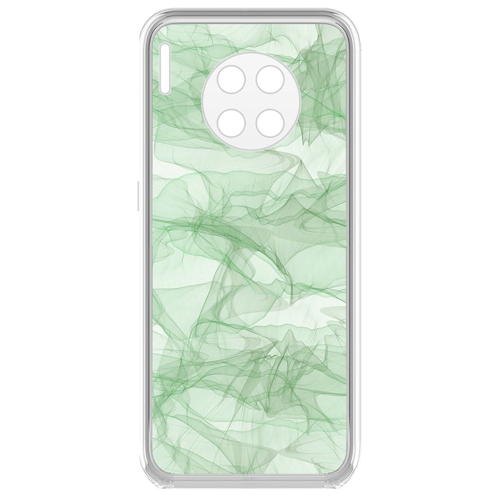 

Чехол-накладка Krutoff Clear Case Абстракт 8 для Huawei Mate 30, Прозрачный