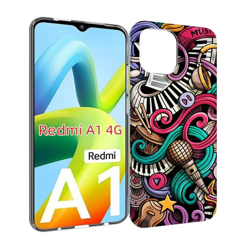 

Чехол MyPads любимая-музыка для Xiaomi Redmi A1, Прозрачный, Tocco
