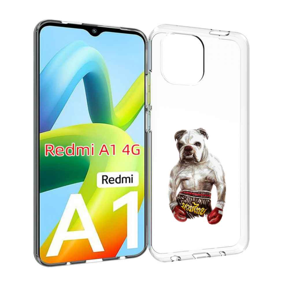 

Чехол MyPads боксер для Xiaomi Redmi A1, Прозрачный, Tocco