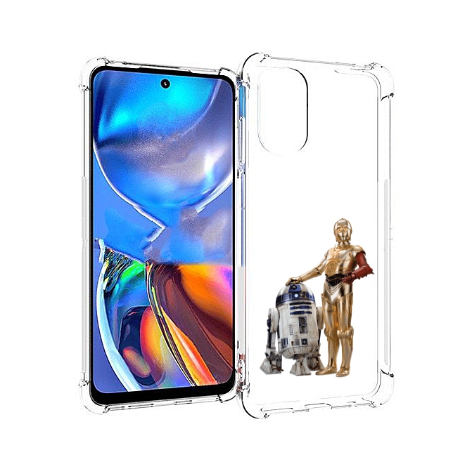 

Чехол MyPads starwars-звездные-воины для Motorola Moto E32, Прозрачный, Tocco