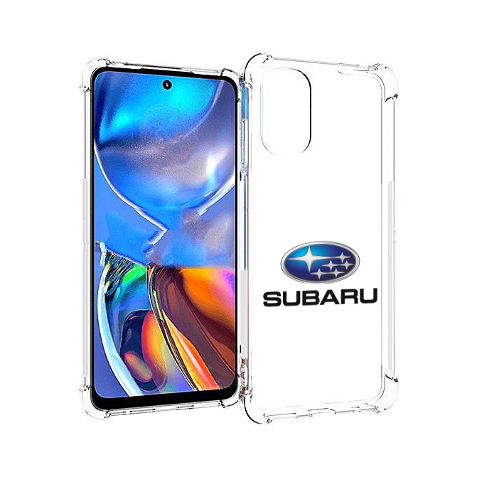 

Чехол MyPads subaru-4 мужской для Motorola Moto E32, Прозрачный, Tocco