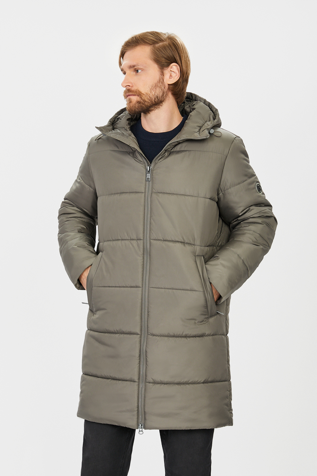 

Куртка мужская Baon B531509 хаки 3XL, B531509