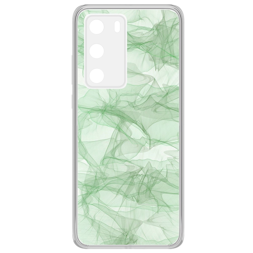 

Чехол-накладка Krutoff Clear Case Абстракт 8 для Huawei P40