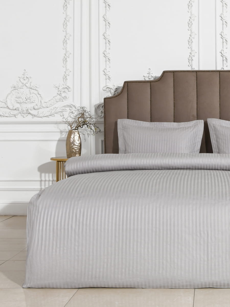 

Постельное Белье Arya 1.5 Сп. 160Х220 Otel Серый