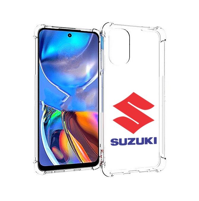 

Чехол MyPads suzuki-сузуки-3 мужской для Motorola Moto E32, Прозрачный, Tocco