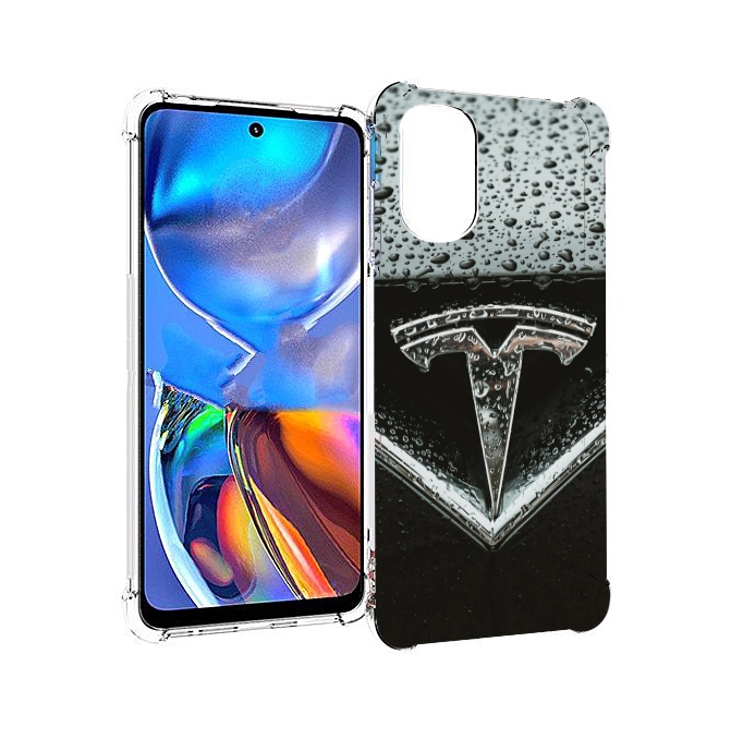 Чехол MyPads tesla тесла 1 для Motorola Moto E32