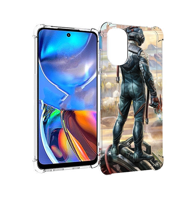 

Чехол MyPads the-outer-worlds для Motorola Moto E32, Прозрачный, Tocco