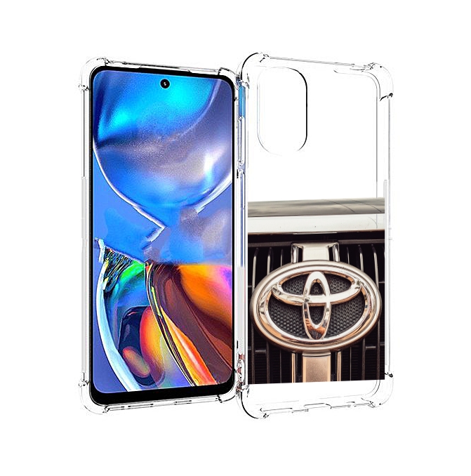 

Чехол MyPads toyota тоиота 3 для Motorola Moto E32, Прозрачный, Tocco