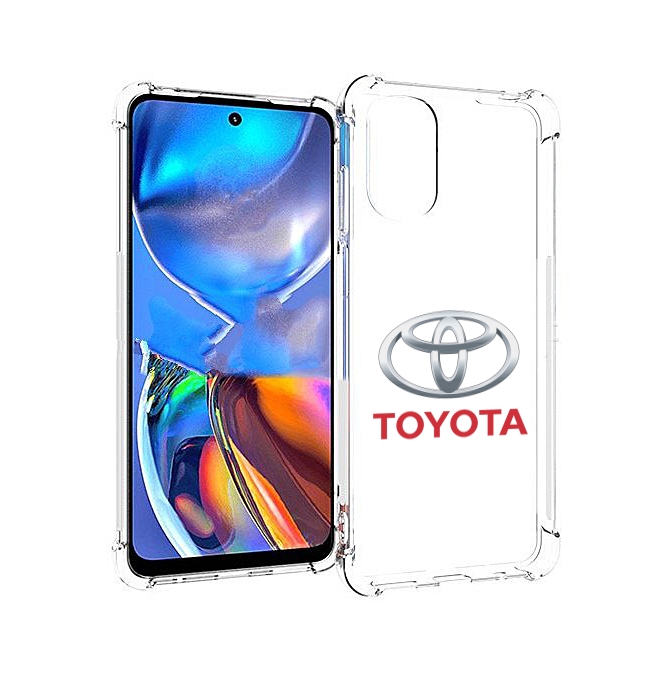 

Чехол MyPads toyota-тоиота-4 мужской для Motorola Moto E32, Прозрачный, Tocco