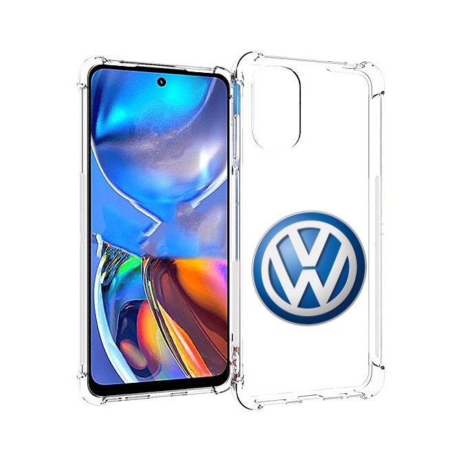 

Чехол MyPads volkswagen мужской для Motorola Moto E32, Прозрачный, Tocco