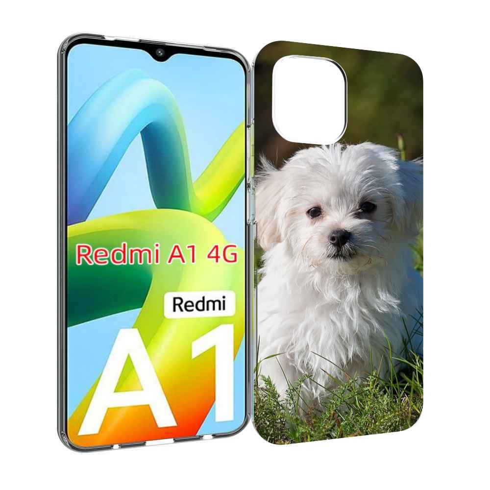 

Чехол MyPads мальтииская-болонка для Xiaomi Redmi A1, Прозрачный, Tocco