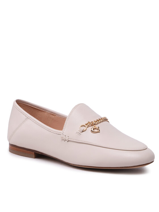 

Лоферы Hanna Loafer CB989 Coach бежевый 39 EU, Hanna Loafer CB989