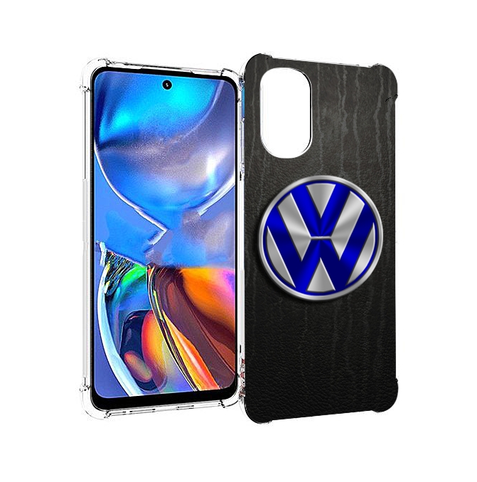 

Чехол MyPads volkwagen-фольксваген-3 для Motorola Moto E32, Прозрачный, Tocco