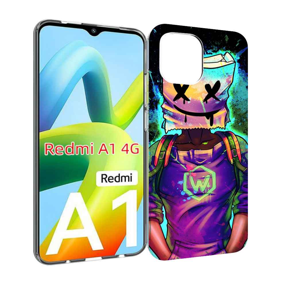 

Чехол MyPads маршмеллоу-глитч для Xiaomi Redmi A1, Прозрачный, Tocco