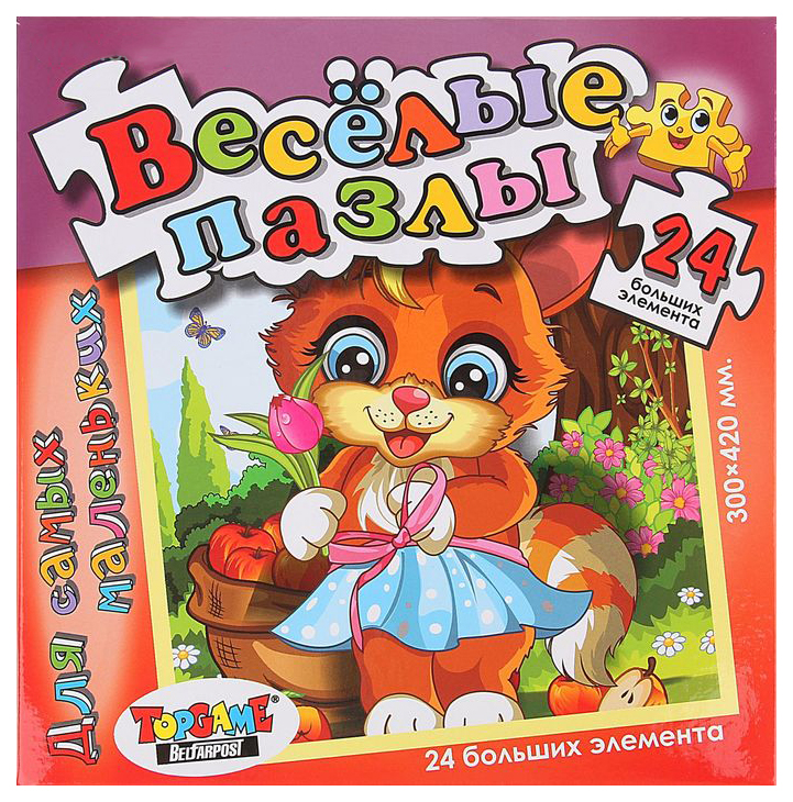 

Веселые пазлы TOPGAME Лисенок 00996 24 элемента