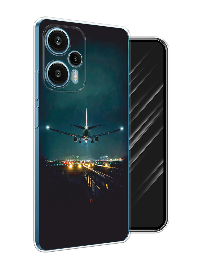 

Чехол Awog на Xiaomi Redmi Note 12 Turbo "Ночной рейс", Черный, 318450-1