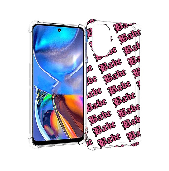 

Чехол MyPads Бабе для Motorola Moto E32, Прозрачный, Tocco