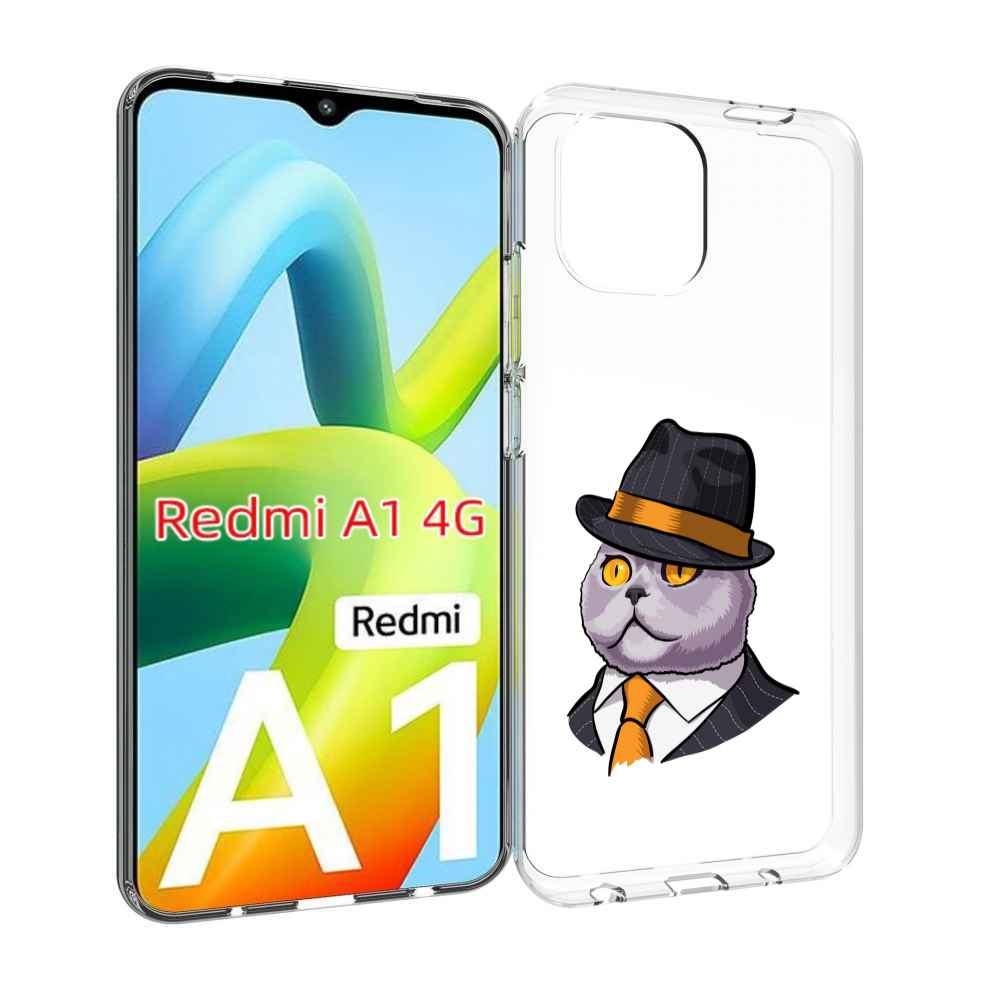 

Чехол MyPads британец для Xiaomi Redmi A1, Прозрачный, Tocco