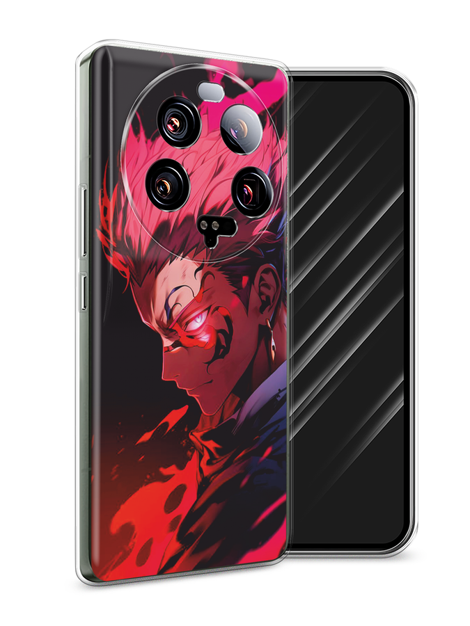 

Чехол Awog на Xiaomi 13 Ultra "Взгляд Сукуны", Розовый;красный;черный, 318650-1