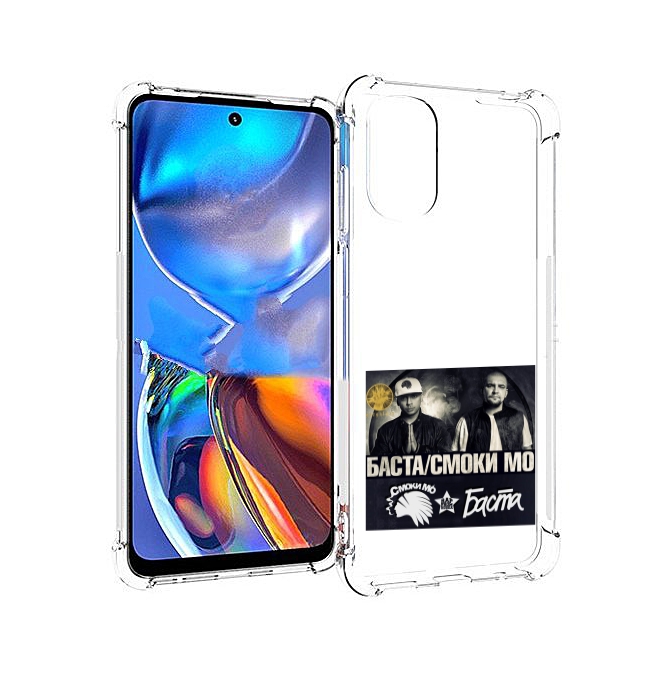 

Чехол MyPads Баста, Смоки Мо Баста для Motorola Moto E32, Прозрачный, Tocco