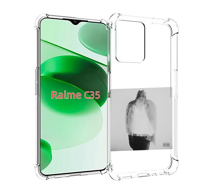 

Чехол MyPads Future - HNDRXX для Realme C35 / Narzo 50A Prime, Прозрачный, Tocco