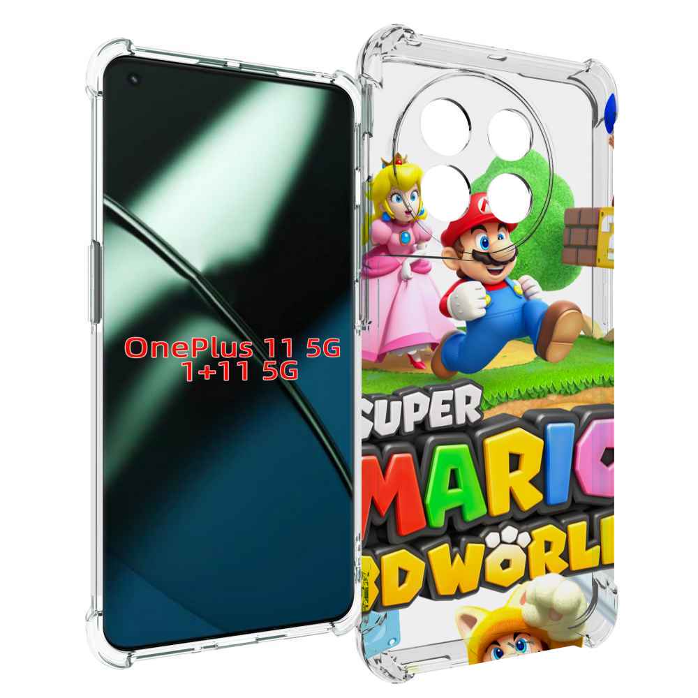 

Чехол MyPads Super Mario 3D World для OnePlus 11, Прозрачный, Tocco