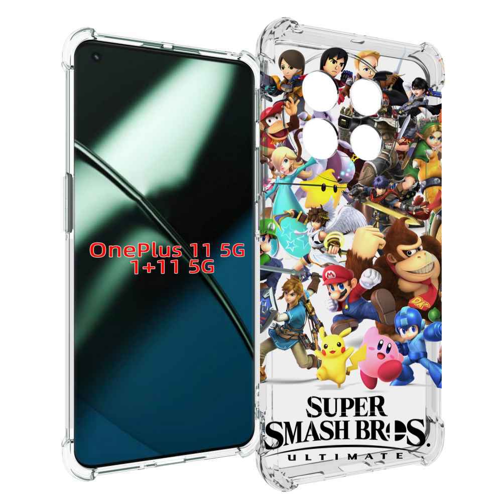 

Чехол MyPads Super Smash Bros для OnePlus 11, Прозрачный, Tocco